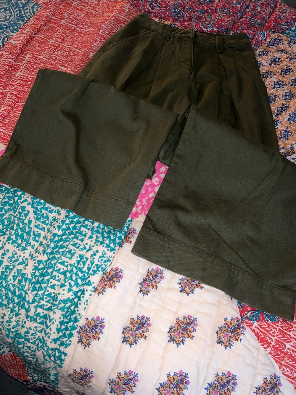 ME+EM Soft Twill Wide Leg Trouser - Picture 5 of 7